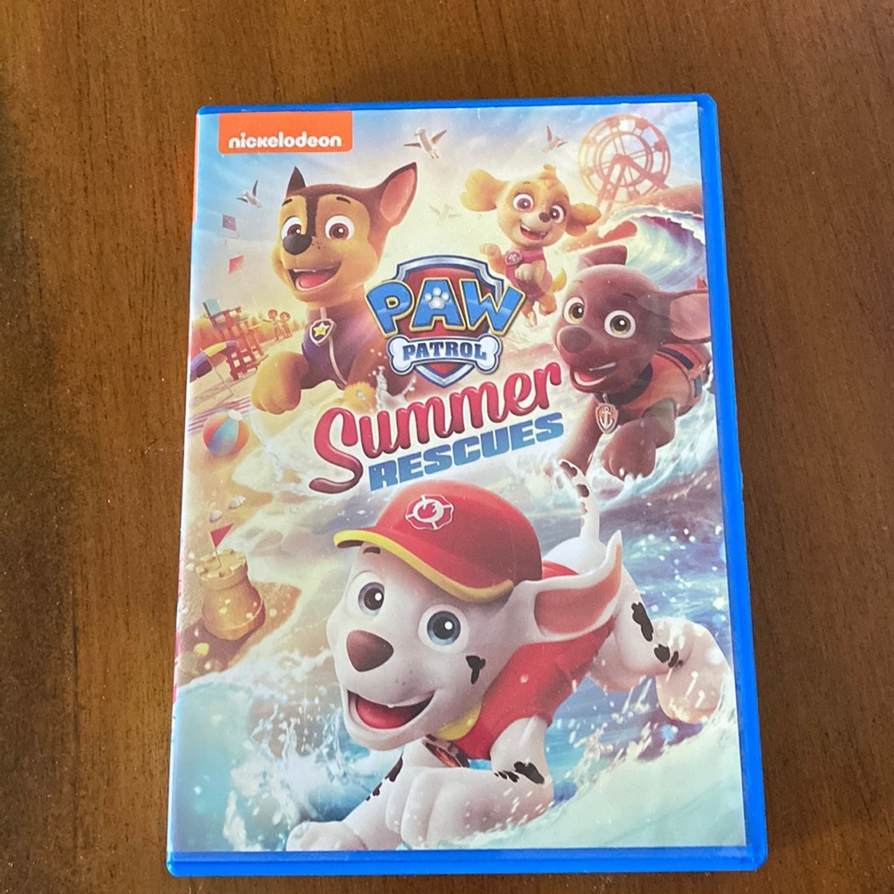 Gently used DVD 🐶 Paw Patrol 🐾 Summer ☀️Rescues!